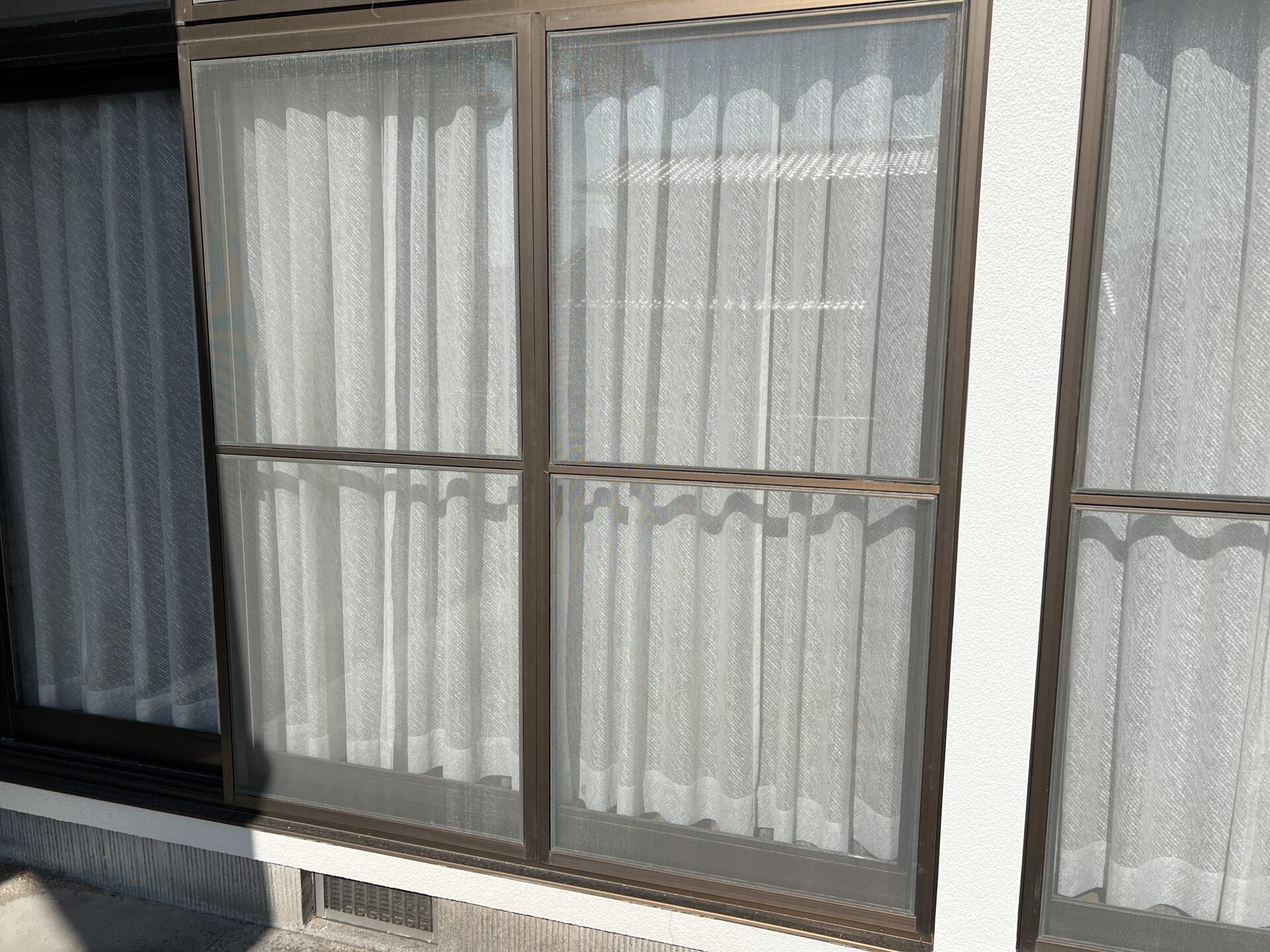 【戸建て】網戸 貼替工事