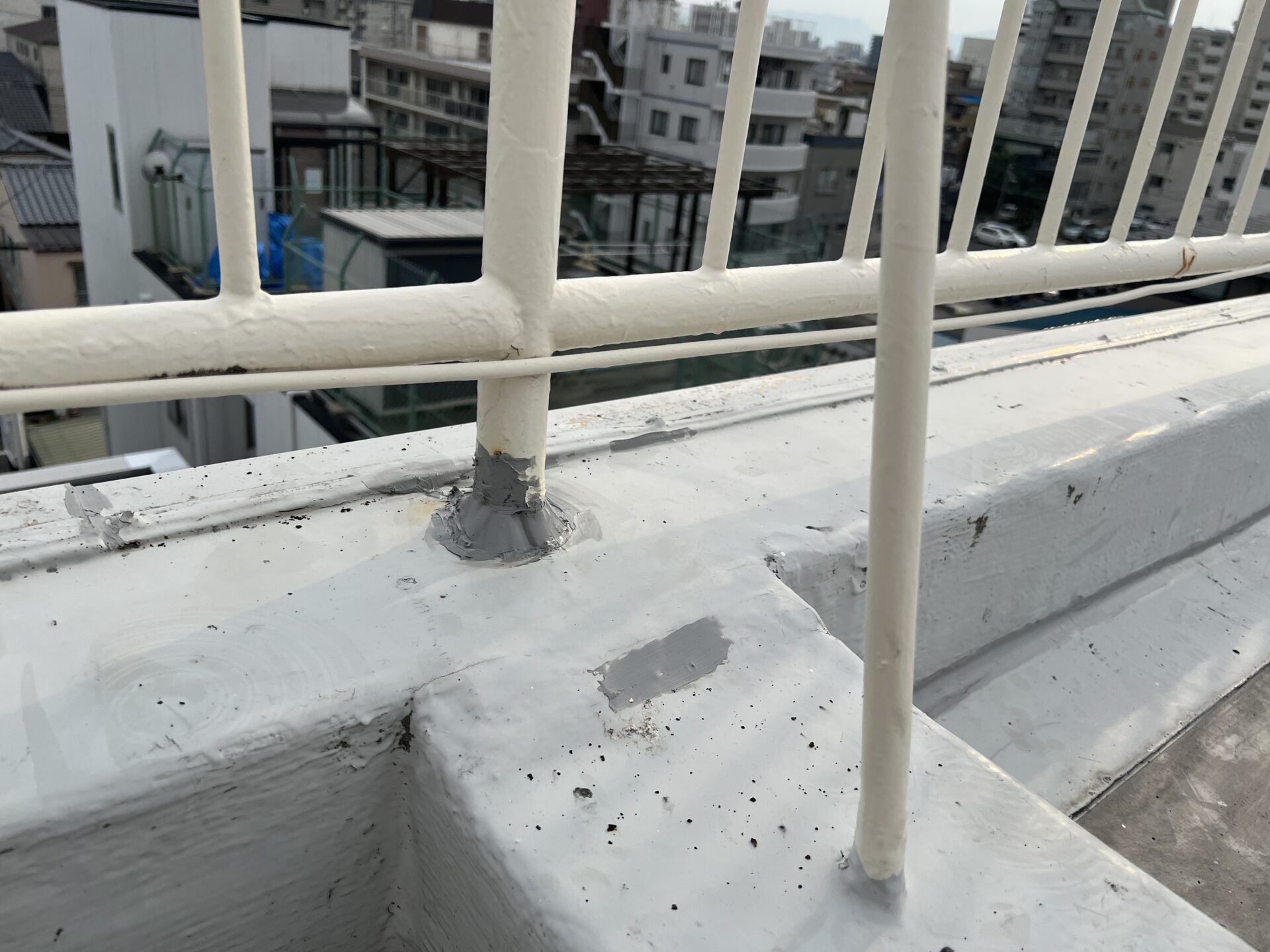 【屋上】コーキング補修工事