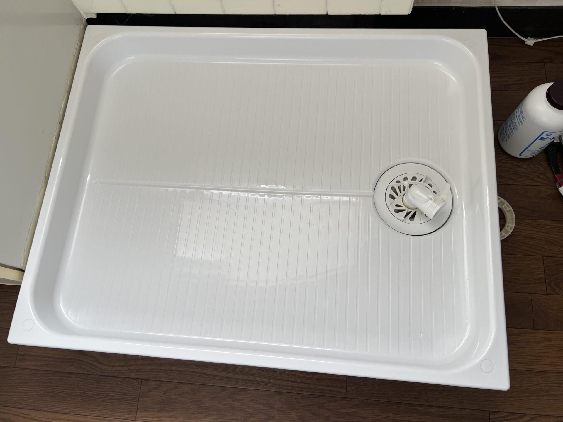 洗濯機パン取替工事