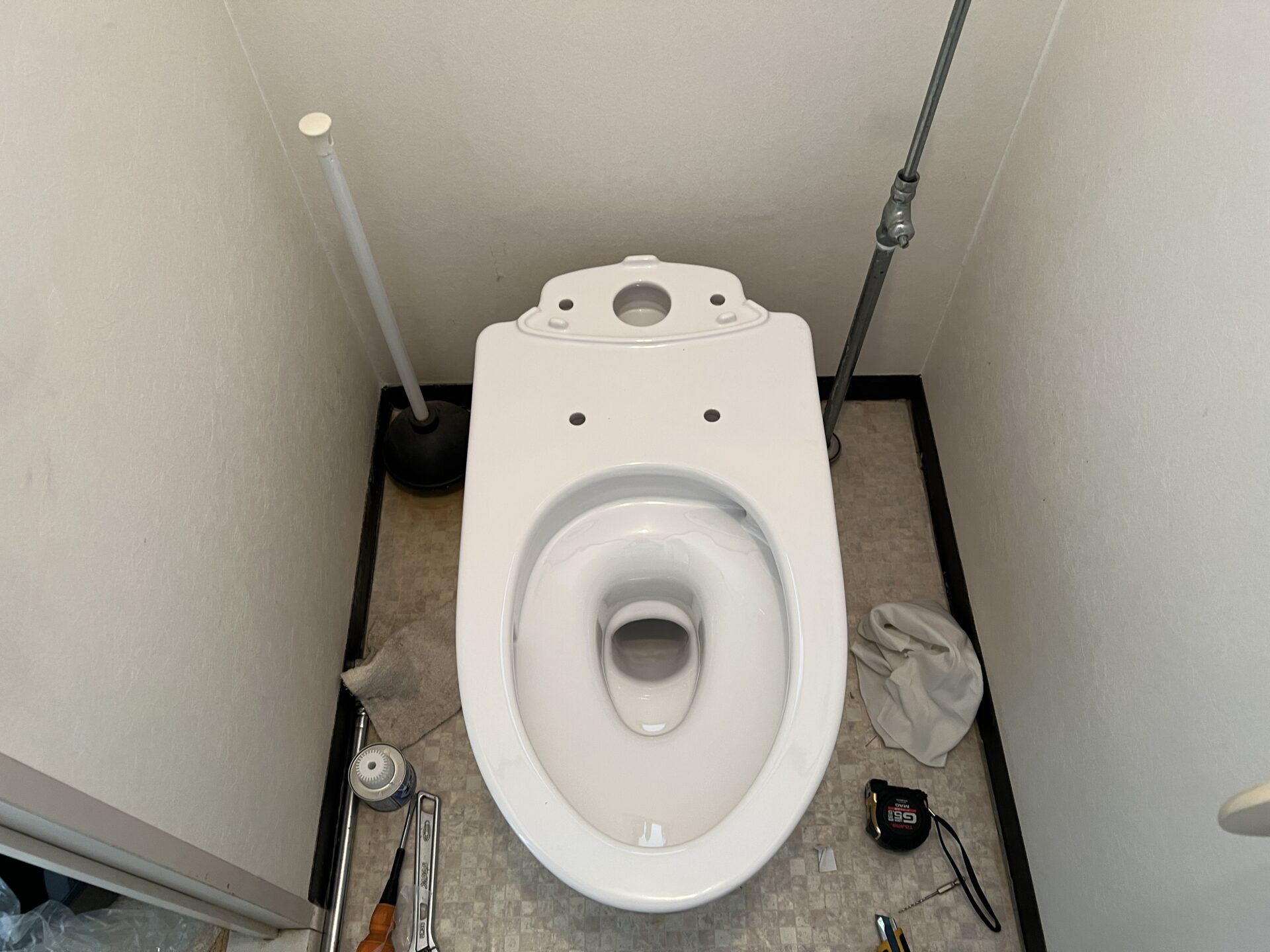 【アパート】トイレ 取替工事