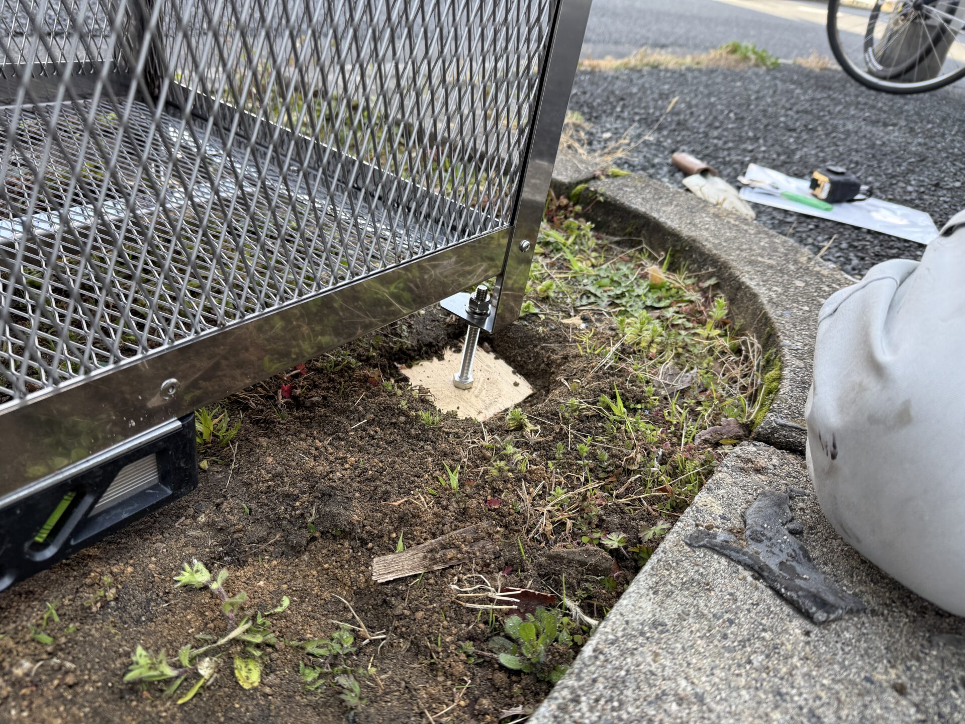 ダストBOX設置工事