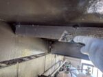 【アパート】通路・階段床 長尺シート工事