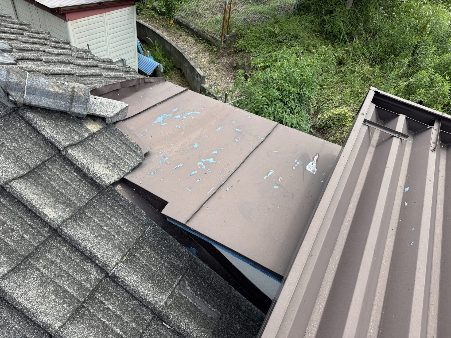 【戸建て】瓦棒屋根 ・折板屋根 塗装工事