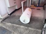 ガス給湯器取付工事 及 ベランダ防水工事