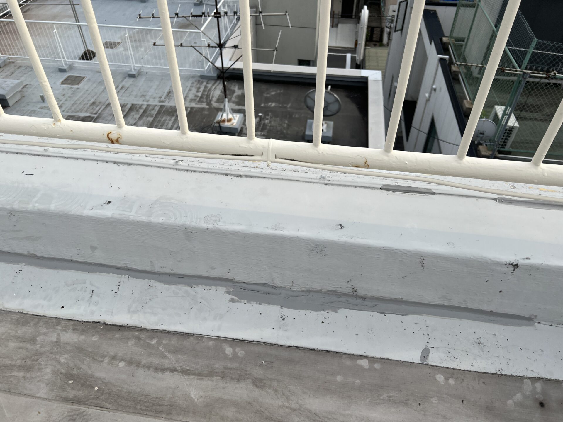 【屋上】コーキング補修工事