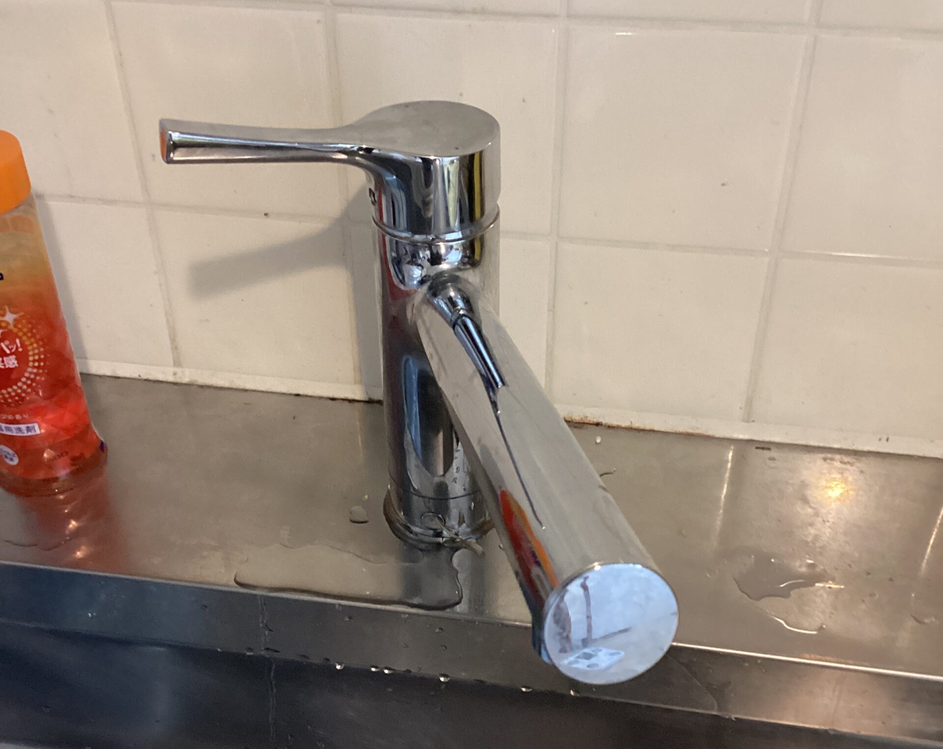 キッチン水栓 カートリッジ取替工事