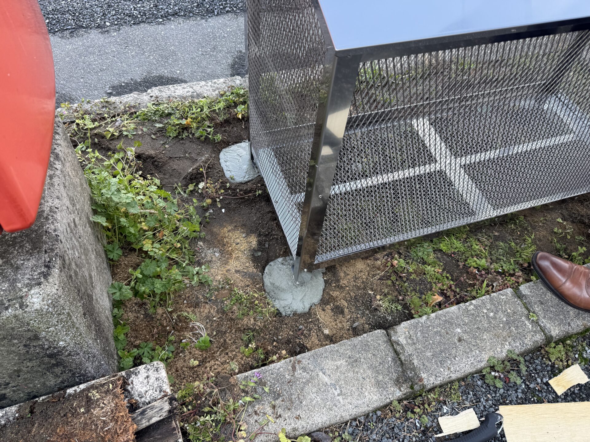 ダストBOX設置工事