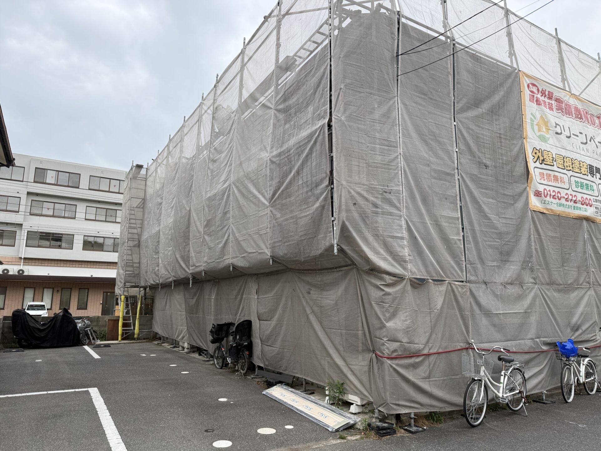 屋根カラーベスト カバー工法
