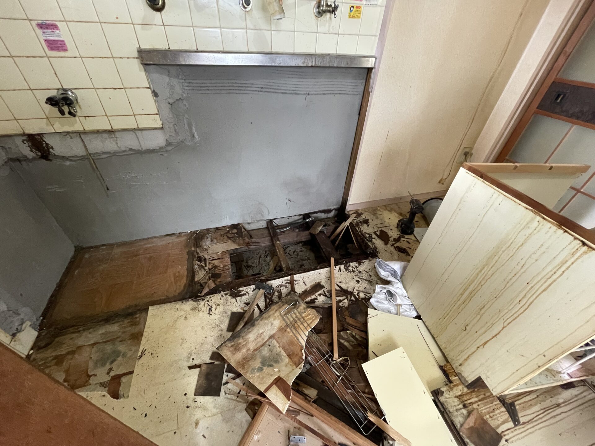 【ビル】キッチン改修工事