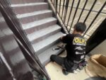 【アパート】通路・階段床 長尺シート工事