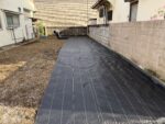 【空き地】除草作業 及 防草シート工事