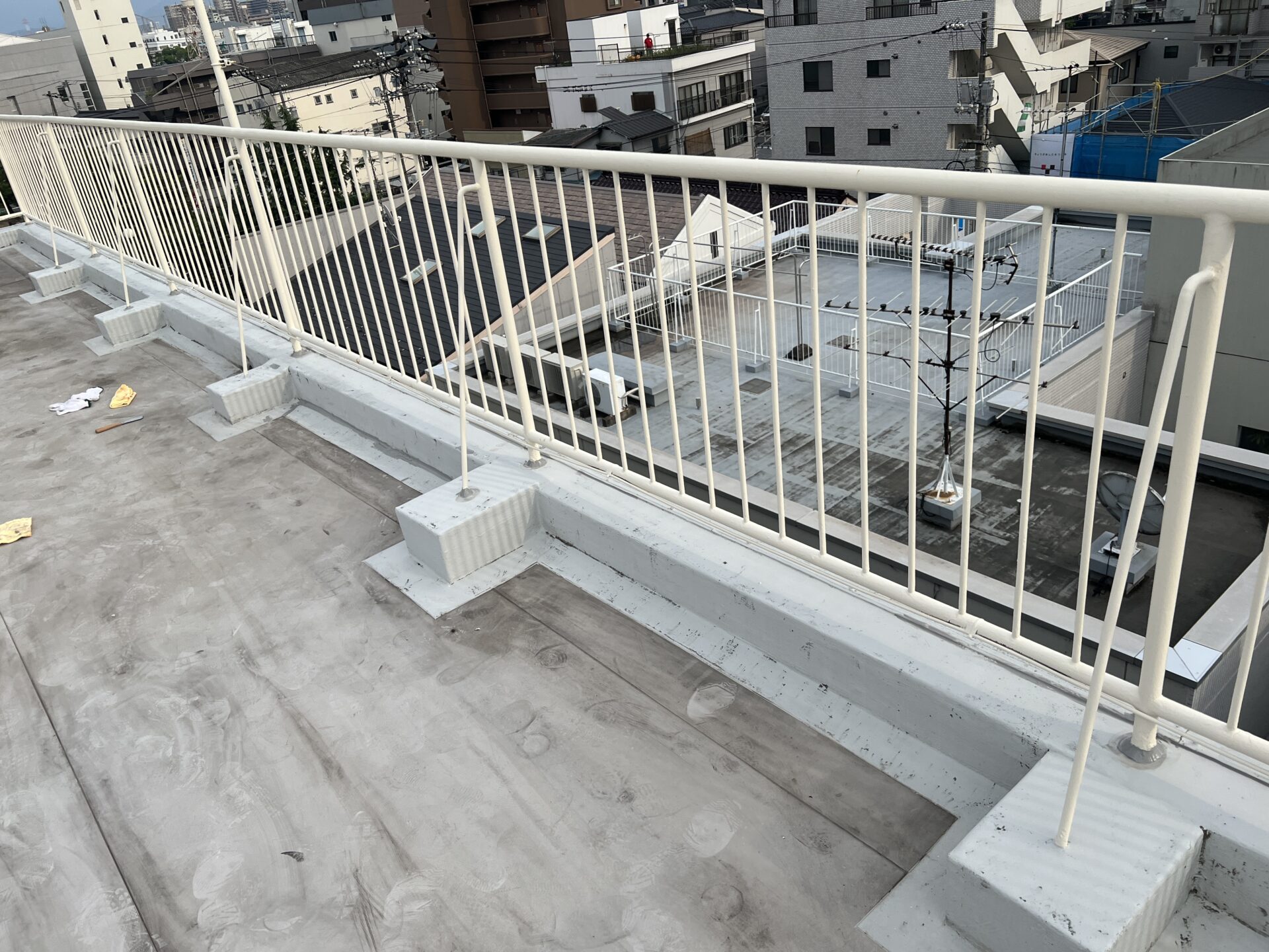 【屋上】コーキング補修工事