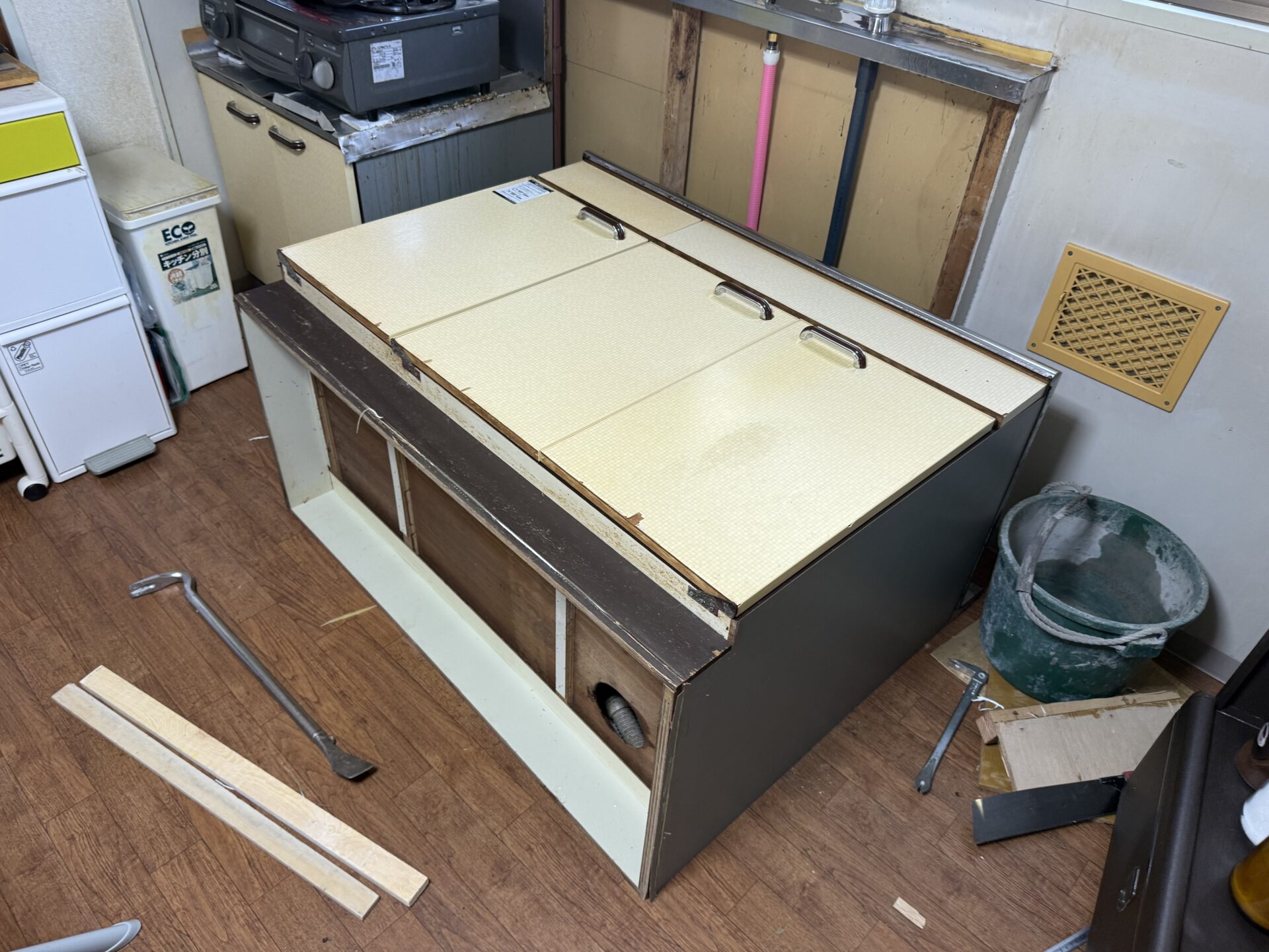 【漏水】銅管 給湯配管 取替工事