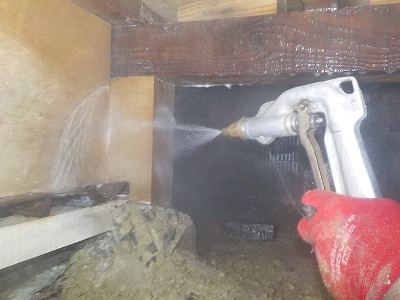 【戸建て】シロアリ駆除 及 予防工事