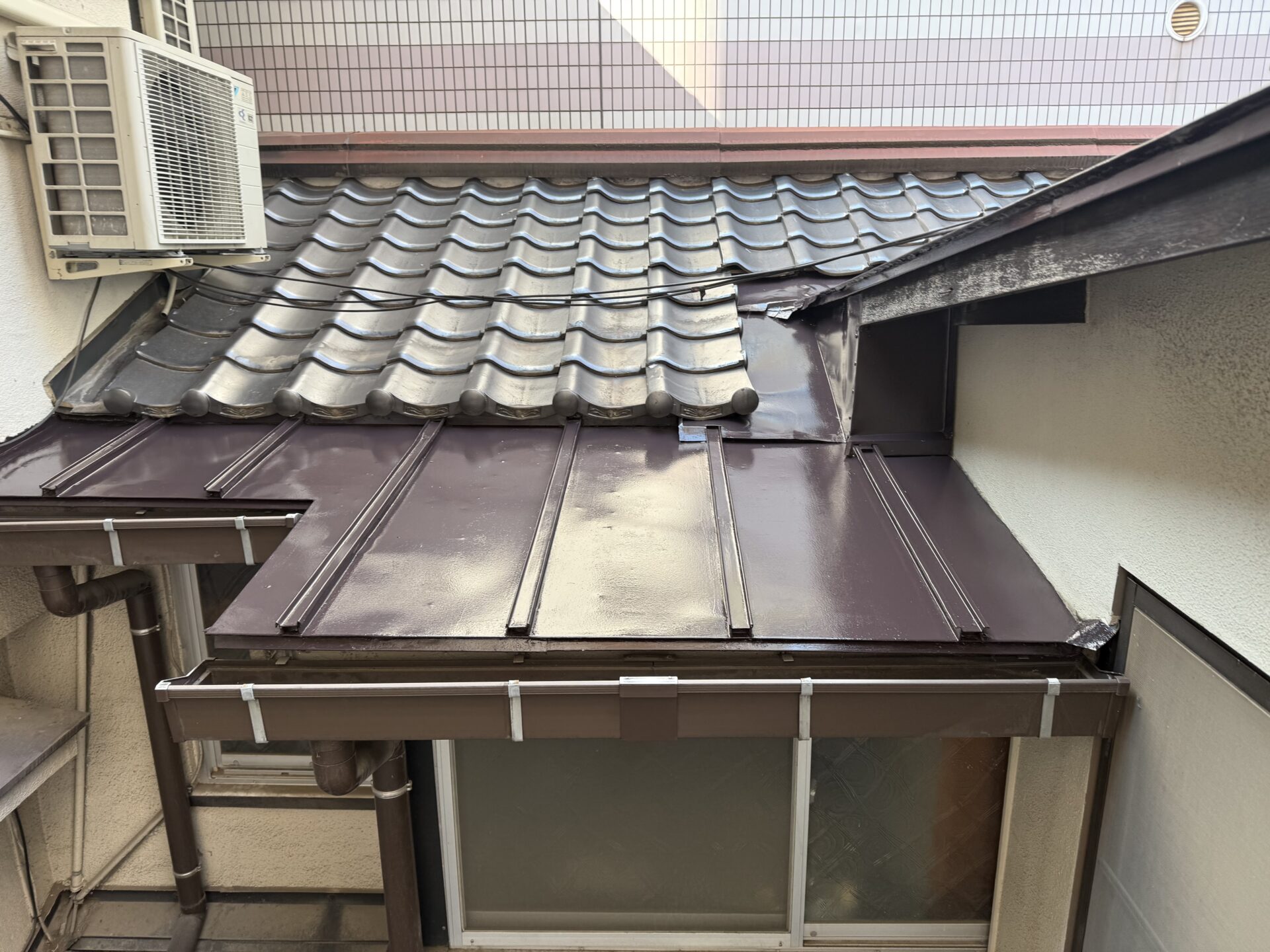 【戸建て】屋根 瓦棒塗装・雨漏り補修