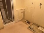 【マンション】退去修繕工事①（玄関・洗面所・トイレ）