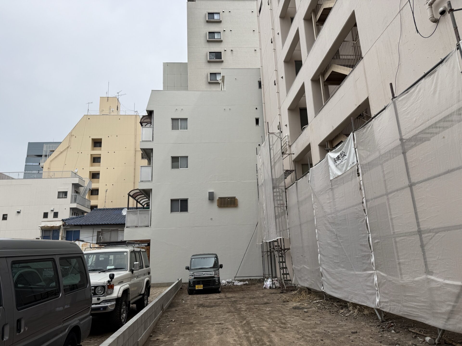 【ビル】外壁 補修塗装工事