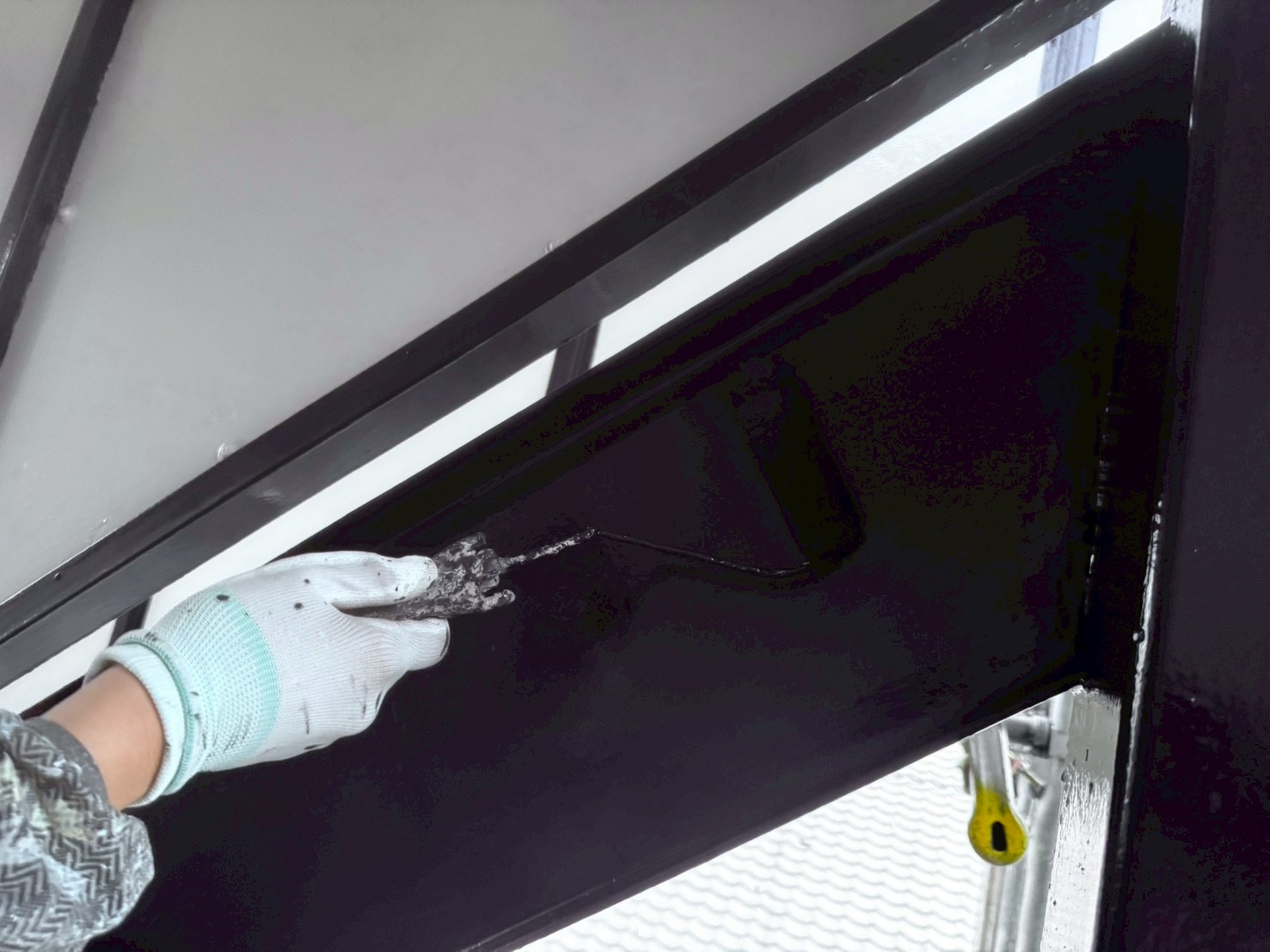 【外部階段】塗装改修工事 及  ベランダ手摺 塗装工事