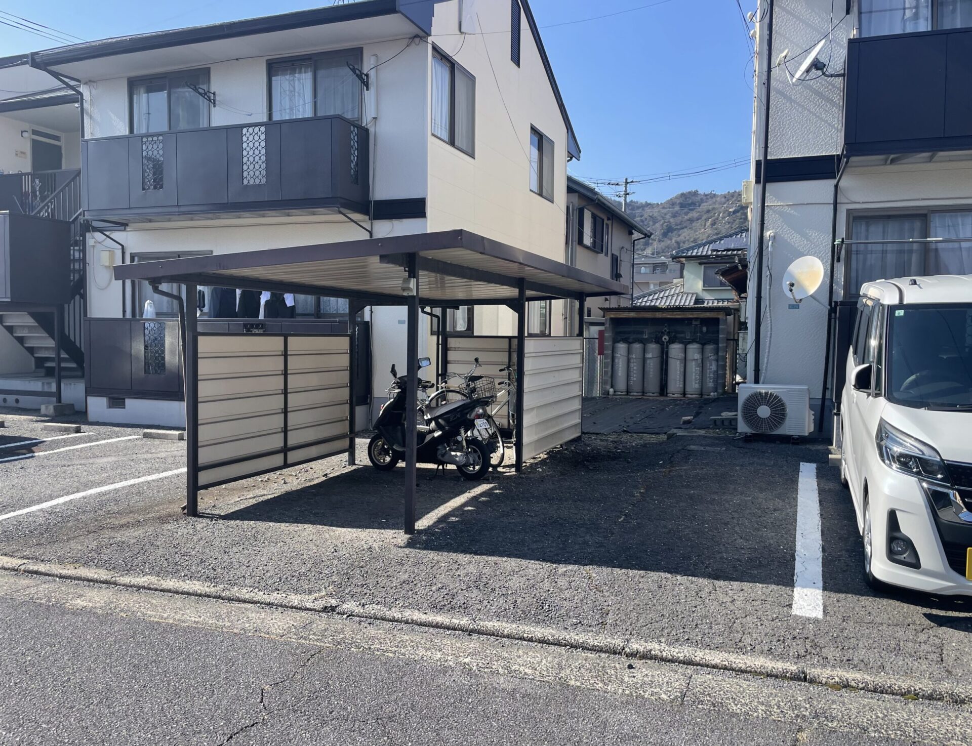 【アパート】駐車場 増設工事