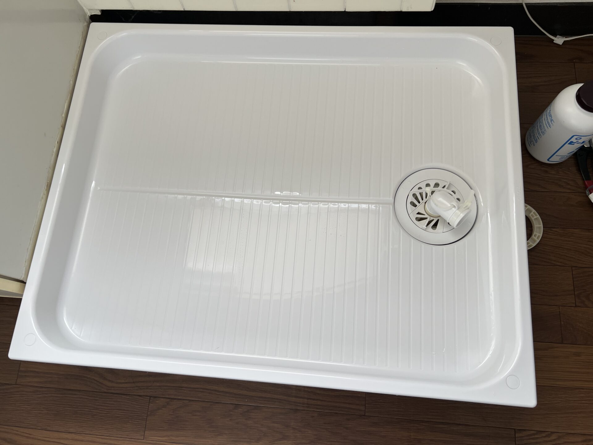 洗濯機パン取替工事