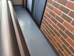 【ベランダ】FPR防水 トップコート塗装工事