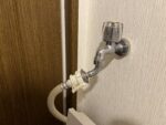 洗濯水栓 取替工事
