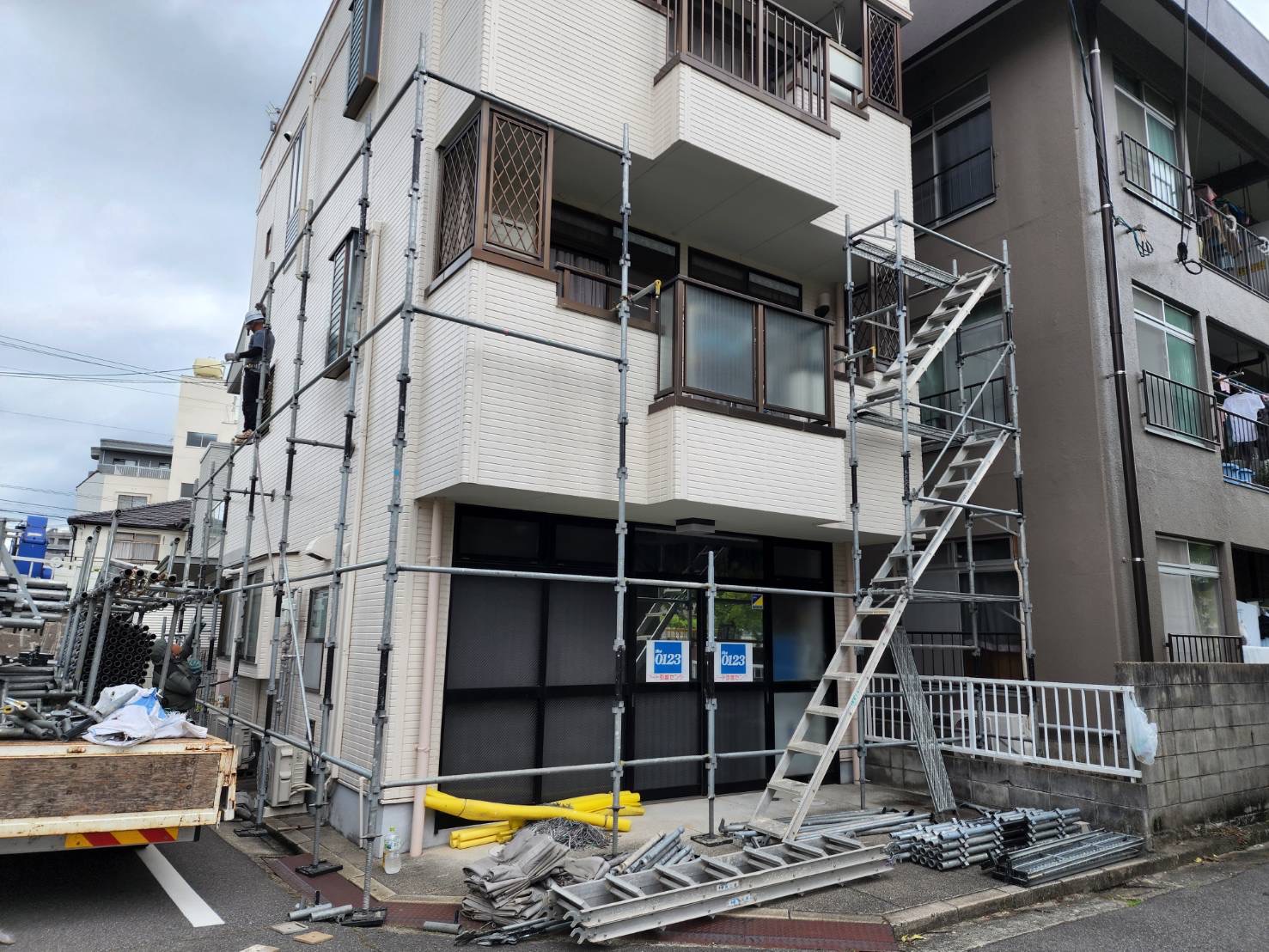 大規模修繕・防水工事（広島市西区打越）