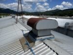 【工場】ルーフファン取替工事（山県郡北広島町壬生）