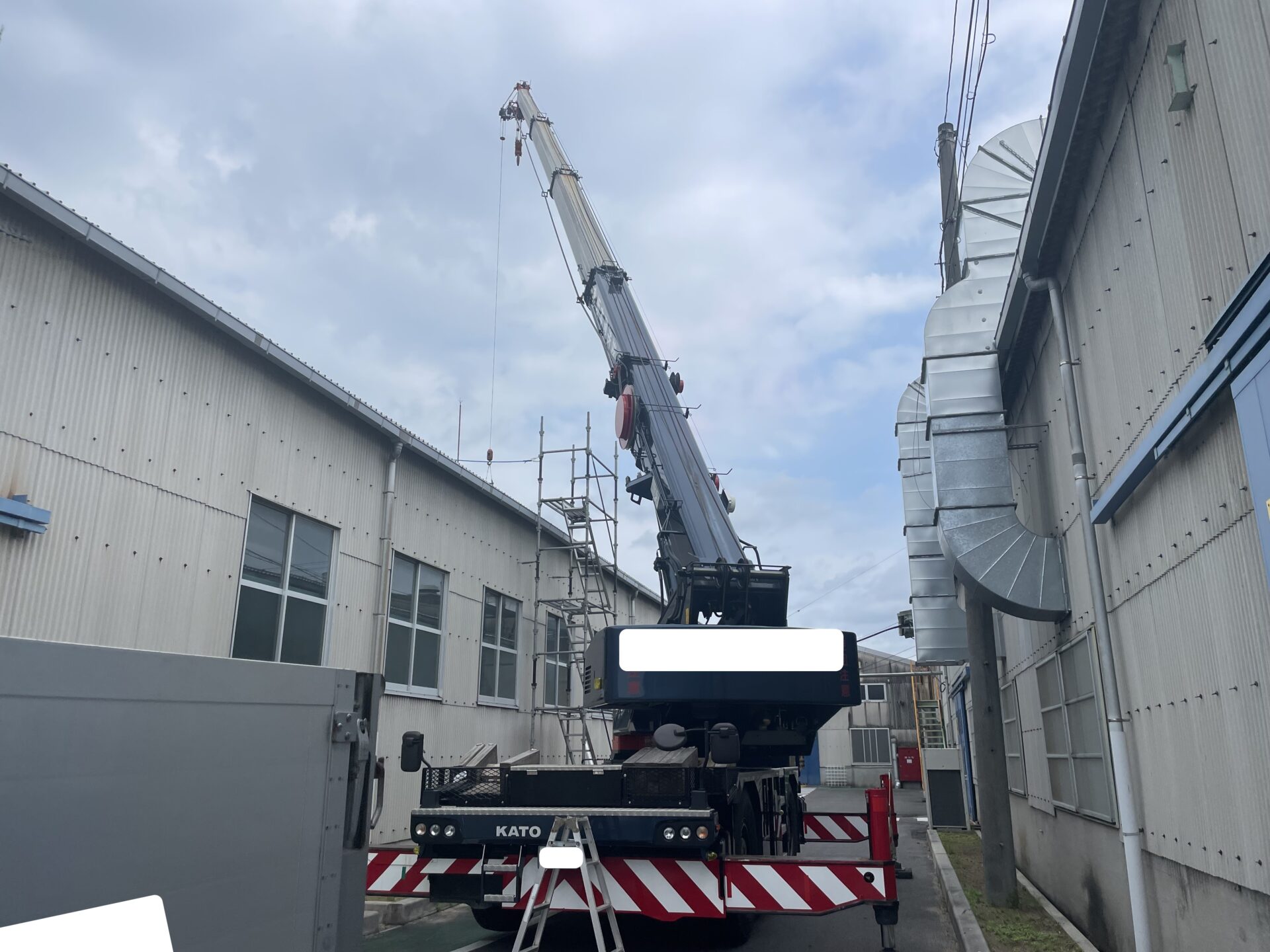 【工場】ルーフファン取替工事（山県郡北広島町壬生）