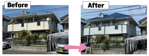 広島市で塗装工事をご検討の方へ、外壁/ 屋根塗装工事事例を広島市に地域密着のクリーンハウス工業がご紹介します