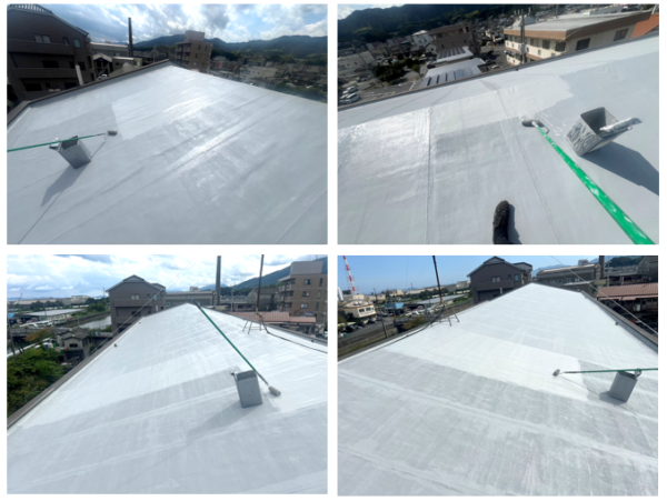 広島市で屋上防水塗装工事をご検討の方へ、屋上防水塗装工事事例を広島市に地域密着のクリーンハウス工業がご紹介します